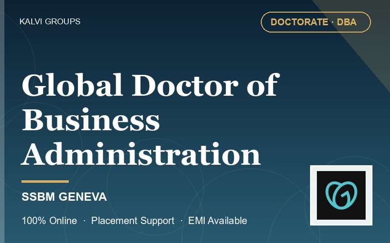 Global Doctor of Business Administration